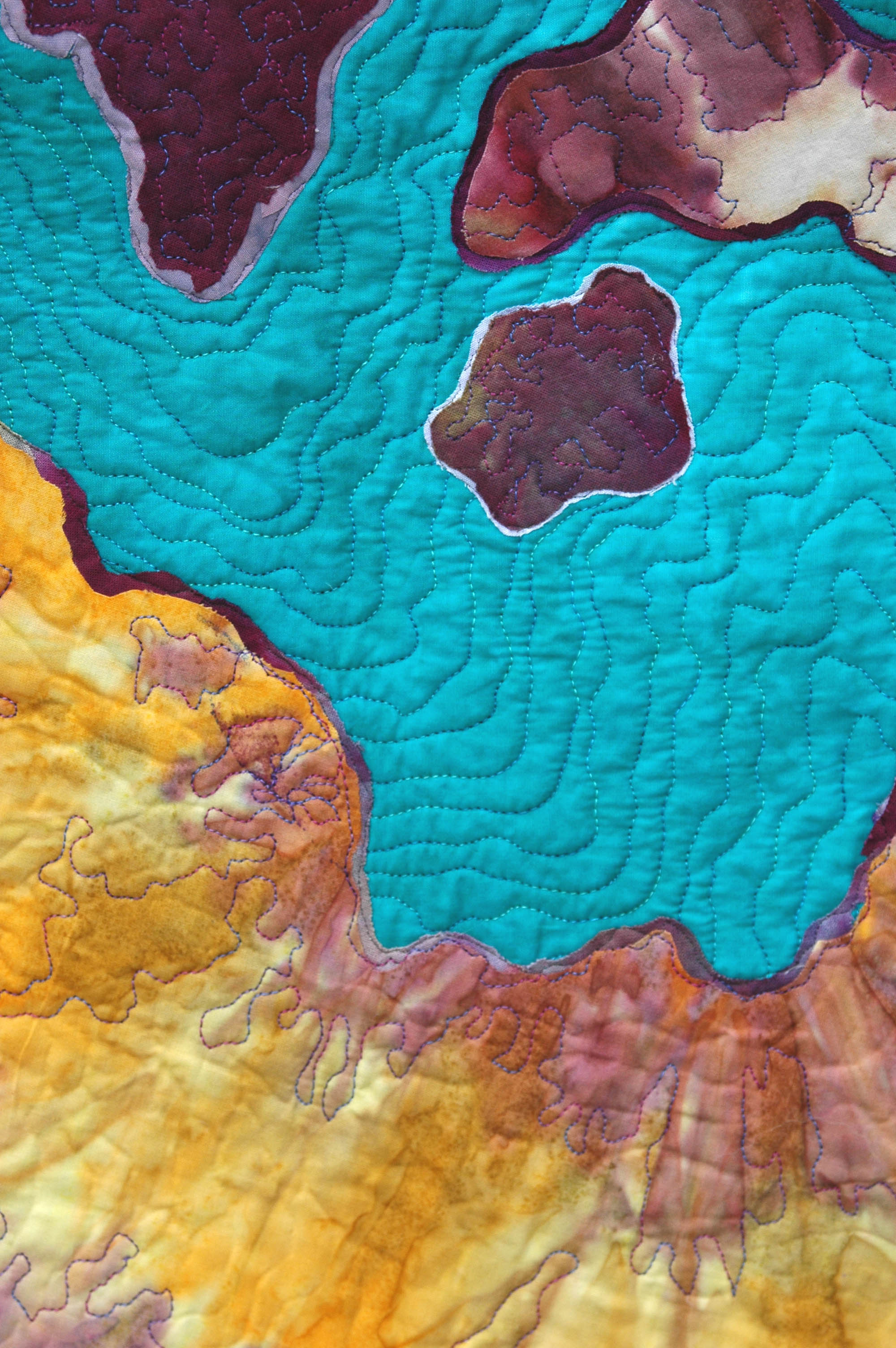 "Topographical Series V-View From a Plane"  2007